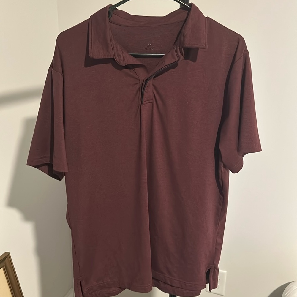 Red Dri-Fit Polo